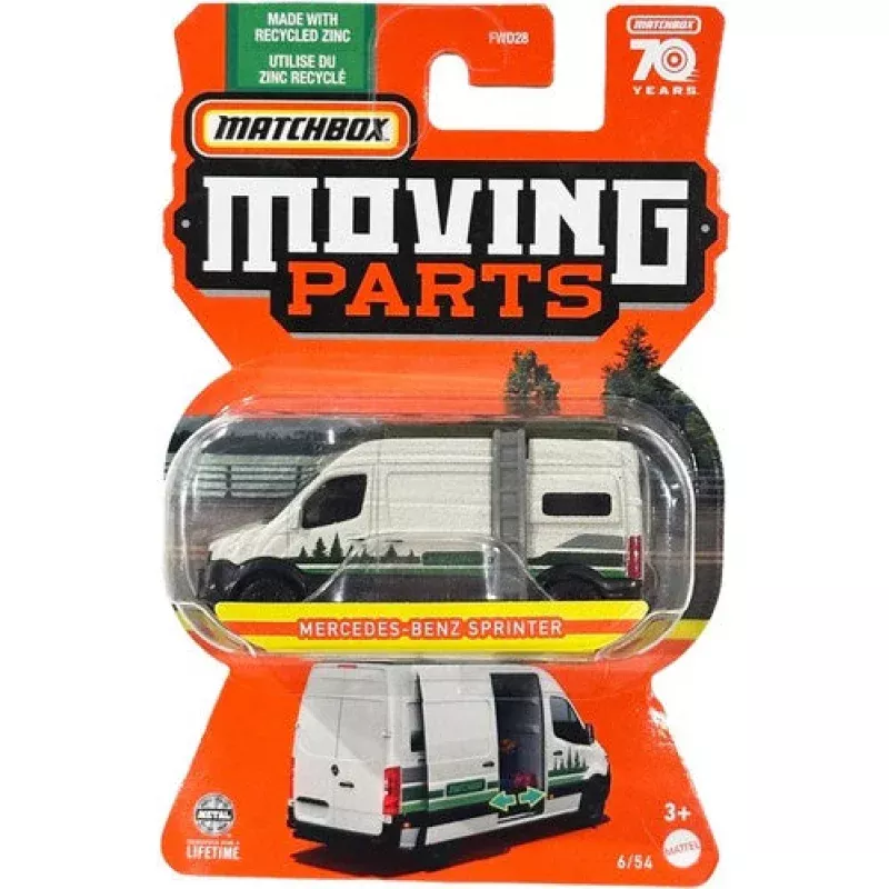 MATCHBOX MOVING PARTS MERCEDES BENZ SPRINTER