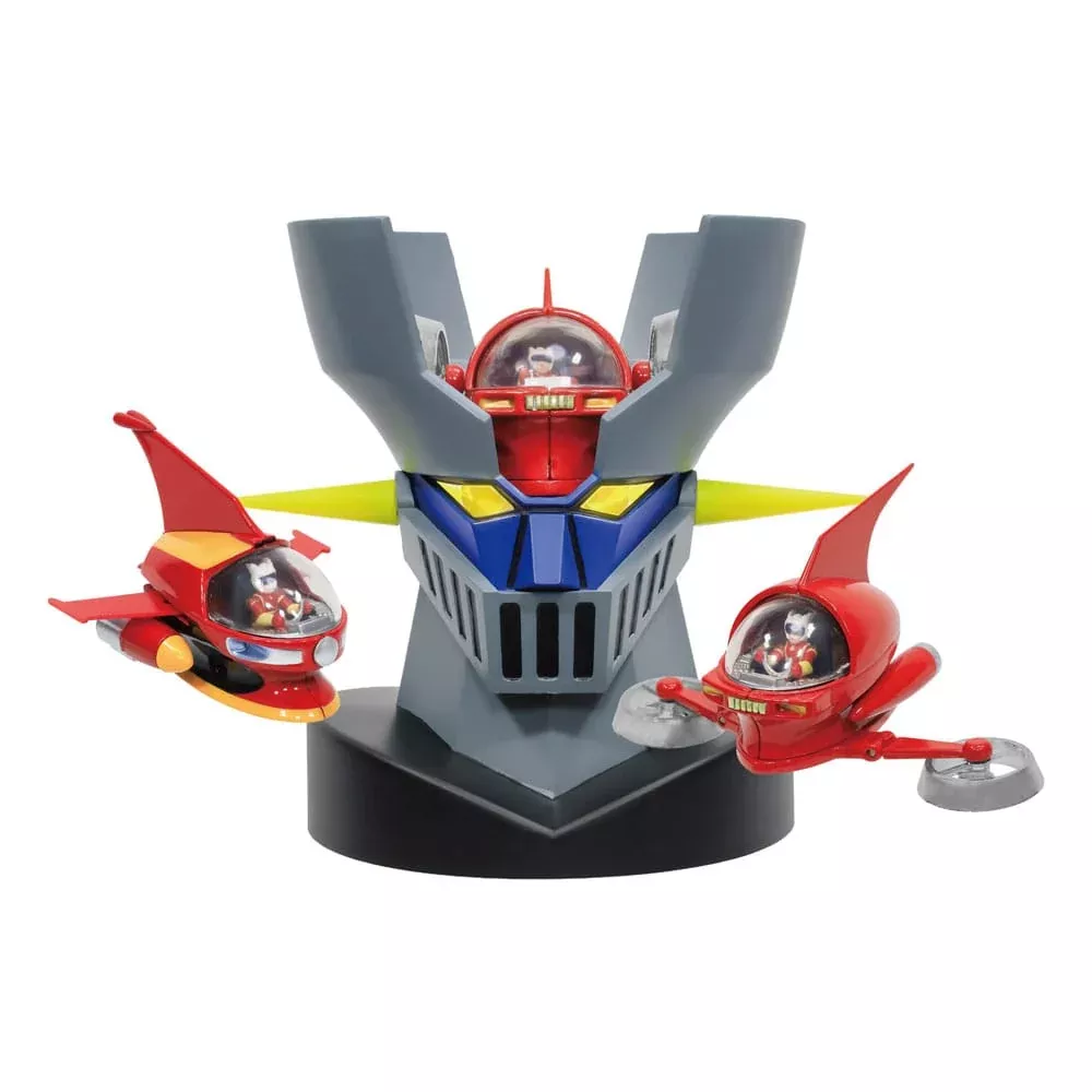 Mazinger Z Figure Metal Action Brain Condor Hover & Jet Pilder Set 11cm