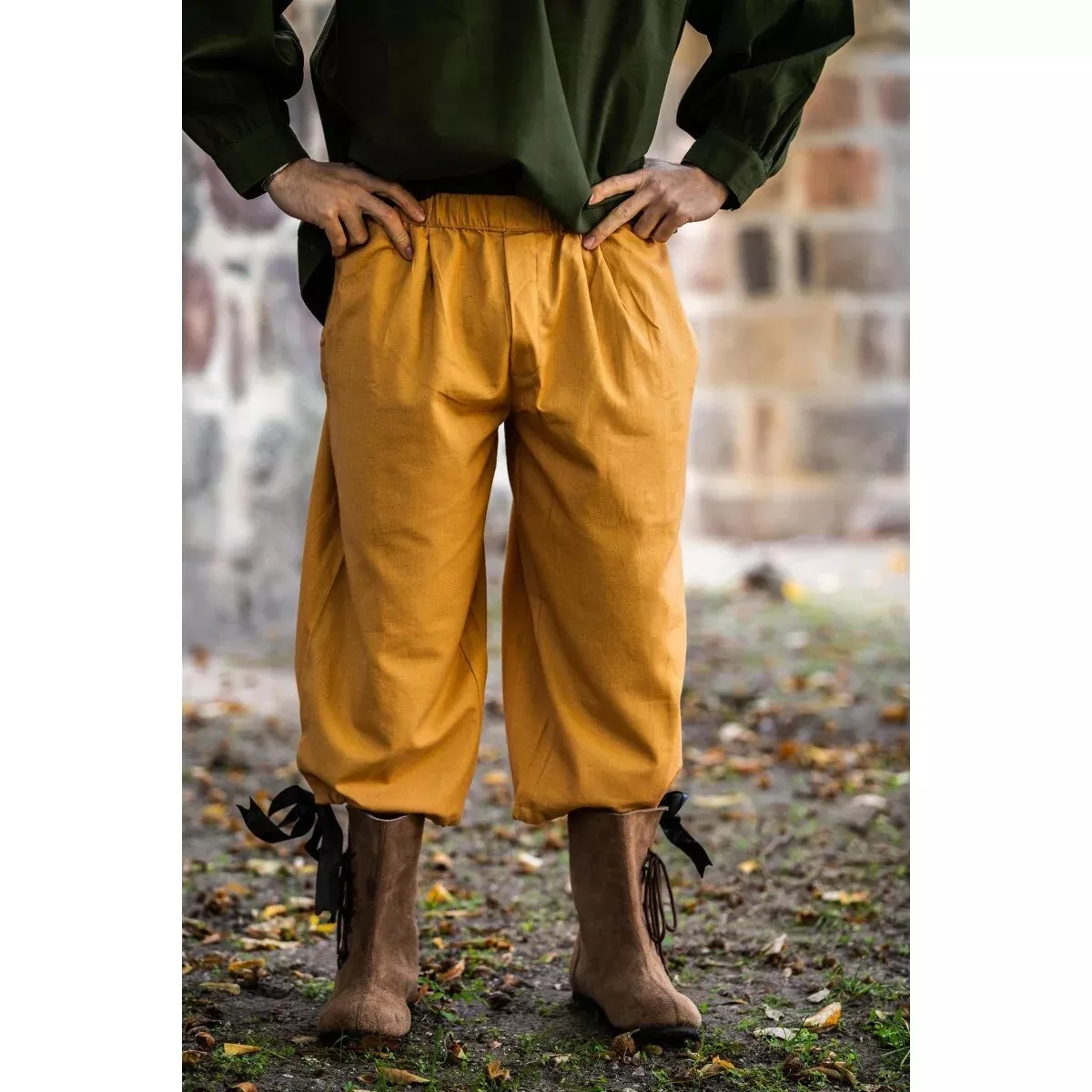 Medieval knee breeches Vincent brown