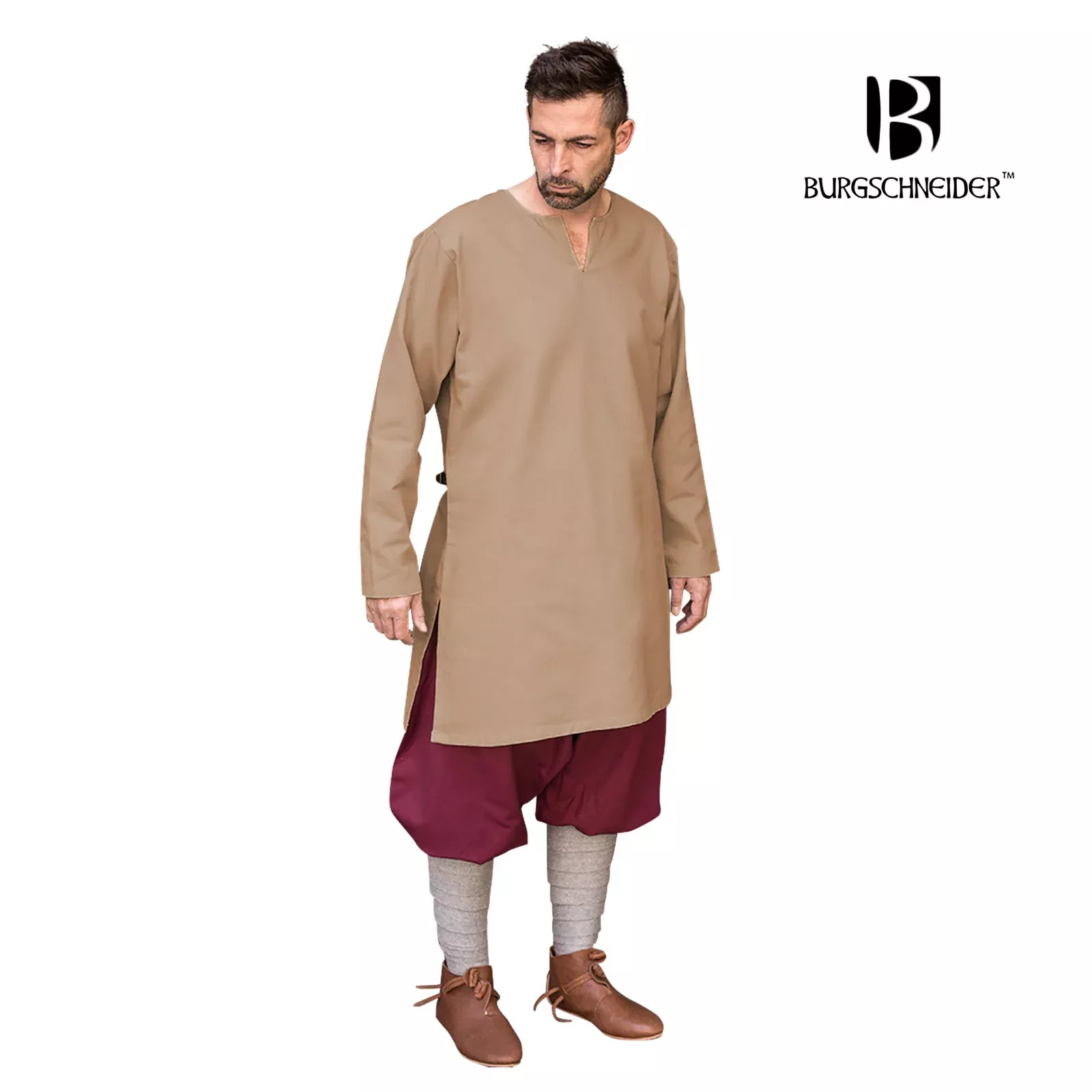 Medieval Under Tunic Leif Beige