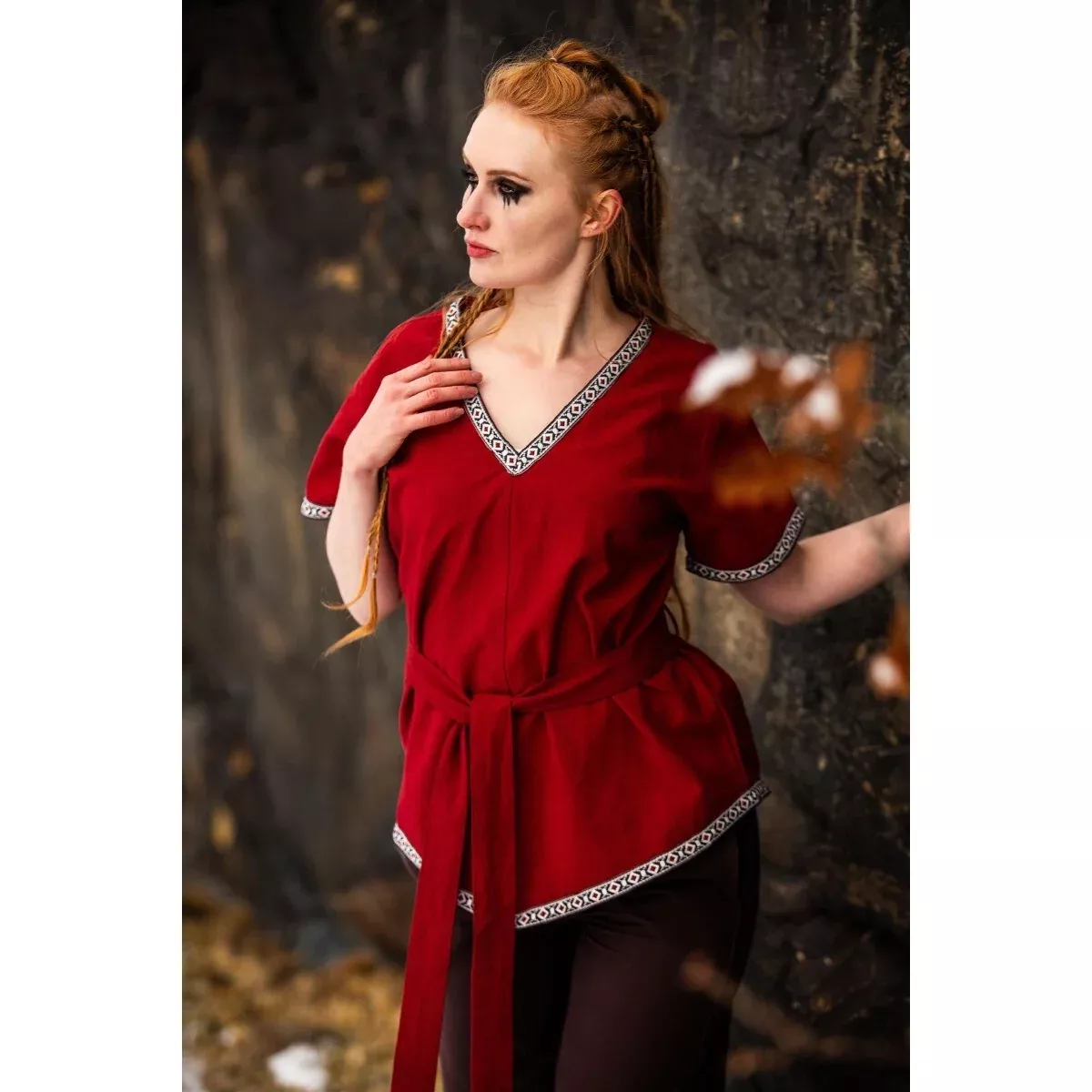 Medieval Viking Tunic Matilda red