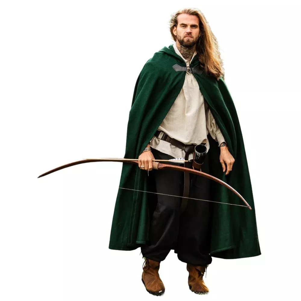 Medieval Wool Cloak Ilmar 160 cm
