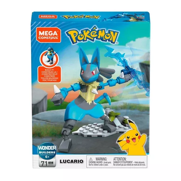 Mega Construx Pokemon Lucario Building Set