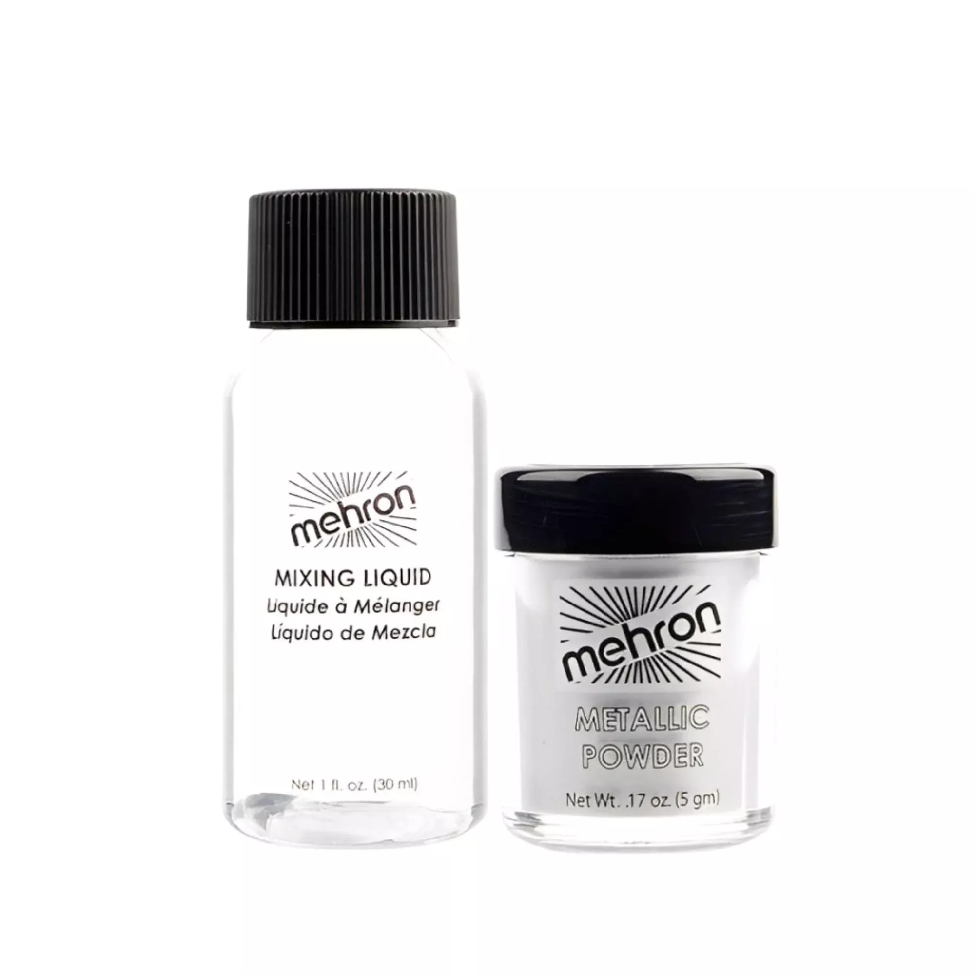 Mehron .17 Ounce Costume Body Paint | Silver