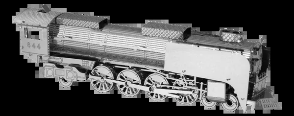 Metal Earth MMS033 Steam Locomotive 64 Piece Metal Model Kit