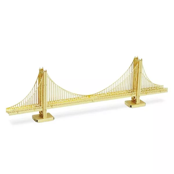 Metal Earth San Francisco Golden Gate Bridge Gold Model Kit