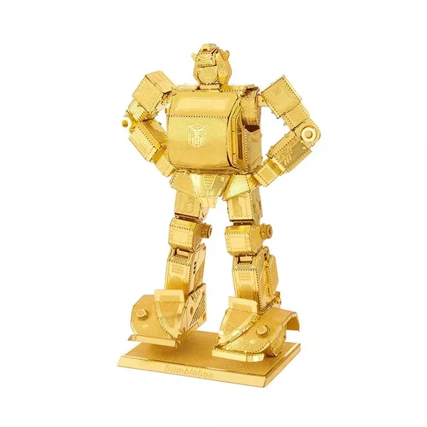 Metal Earth Transformers Bumblebee Gold Version Steel Model Kit