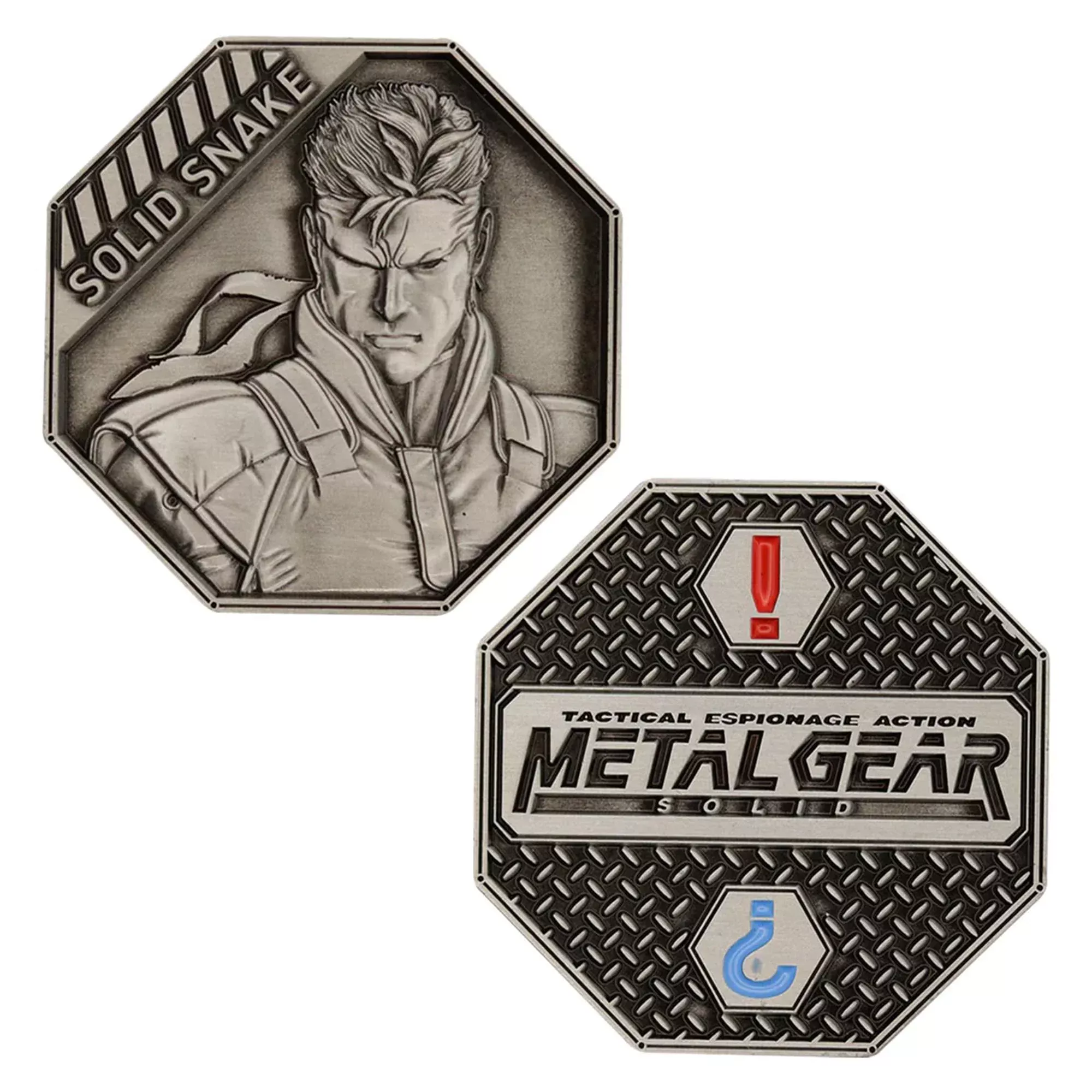 Metal Gear Solid Solid Snake Limited Edition Embossed Collectible Coin