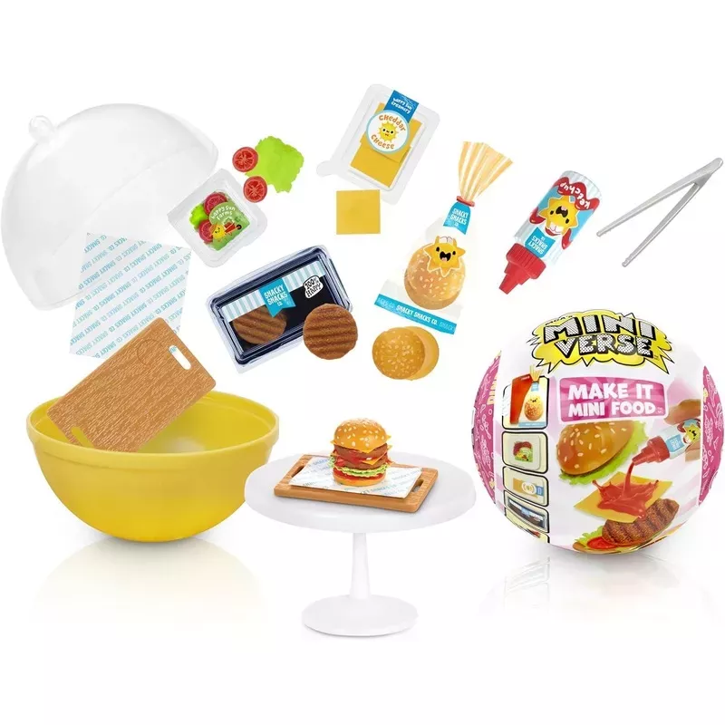 MGA’s Miniverse Make It Mini Foods – Diner Series Burger
