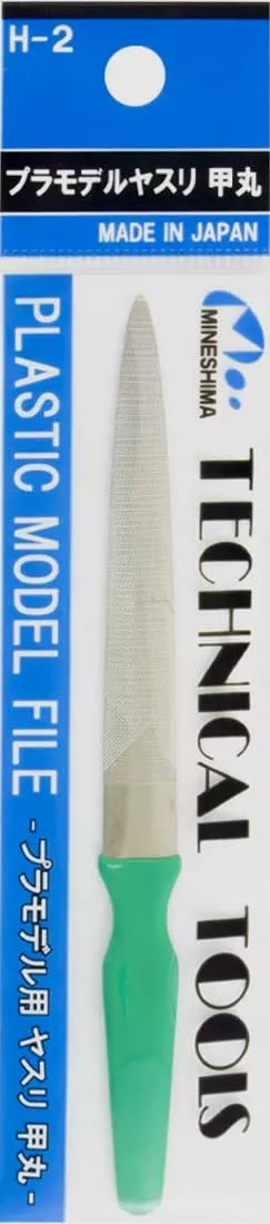 MINESHIMA Plastic Model File Round Type H-2