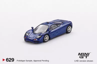 Mini GT#MGT00629 1/64 McLarenF1-Cobalt Blue