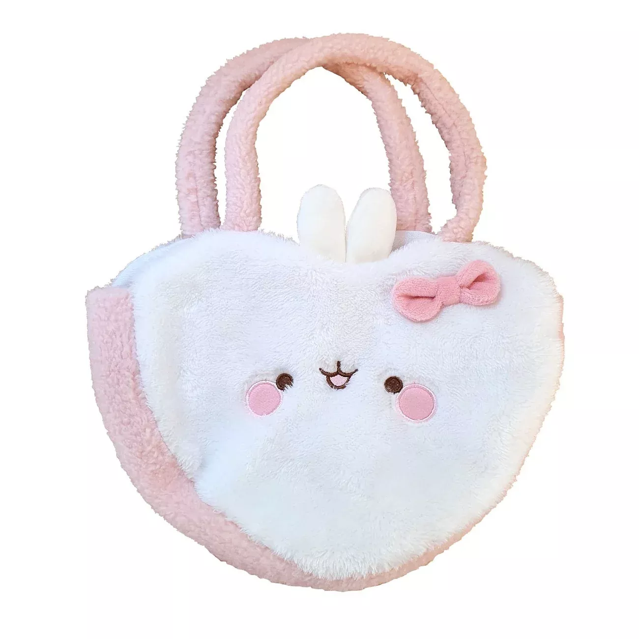 Molang Tote Bag Fluffy Heart
