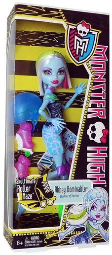 Monster High Skultimate Roller Maze Abbey Bominable Doll 2012 Mattel Y8349