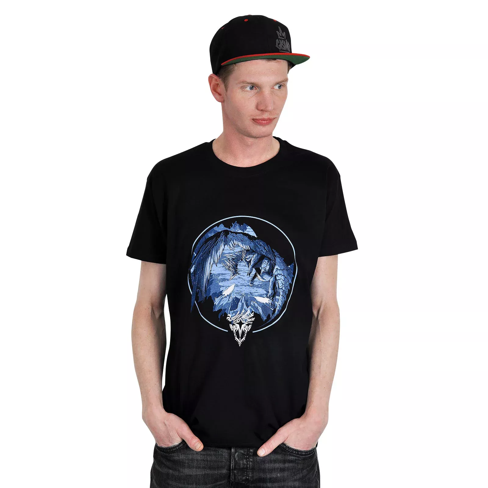Monster Hunter - Velkhana T-Shirt Black