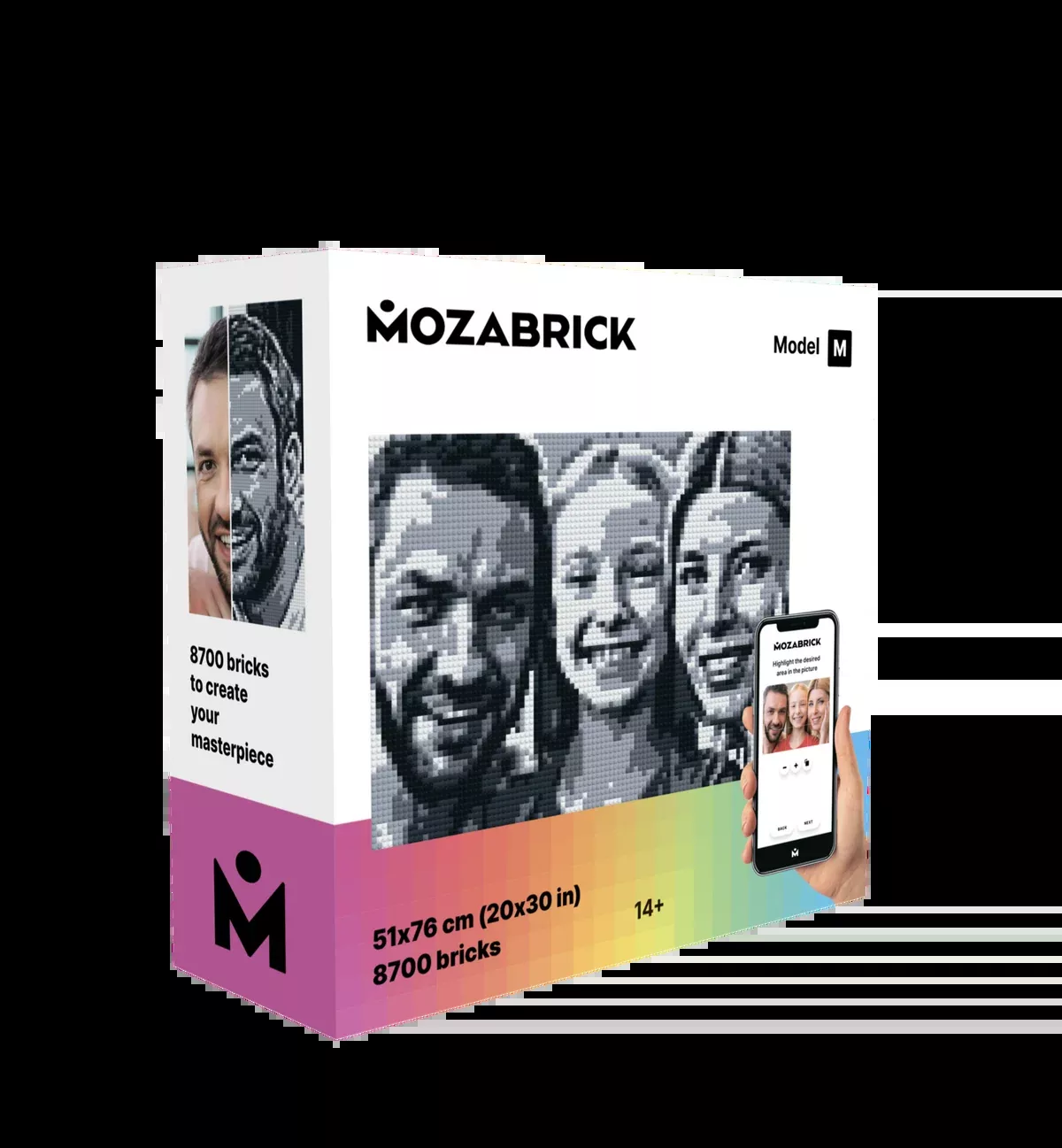 MOZABRICK 5011003 Model M Medium Photo Construction Set
