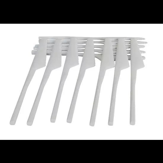 MTA Essentials Melamine Knives White – 19 cm, Pack of 12