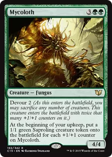MtG Commander 2015 Rare Mycoloth #192