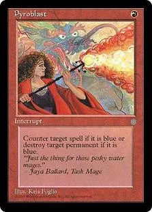 MtG Ice Age Common Pyroblast #213