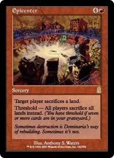 MtG Odyssey Rare Foil Epicenter #192