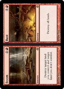 MtG Planar Chaos Rare Boom // Bust #112