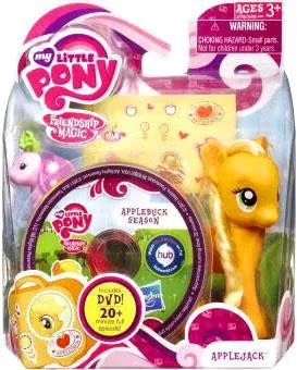 My Little Pony Friendship is Magic DVD Packs Applejack Figure