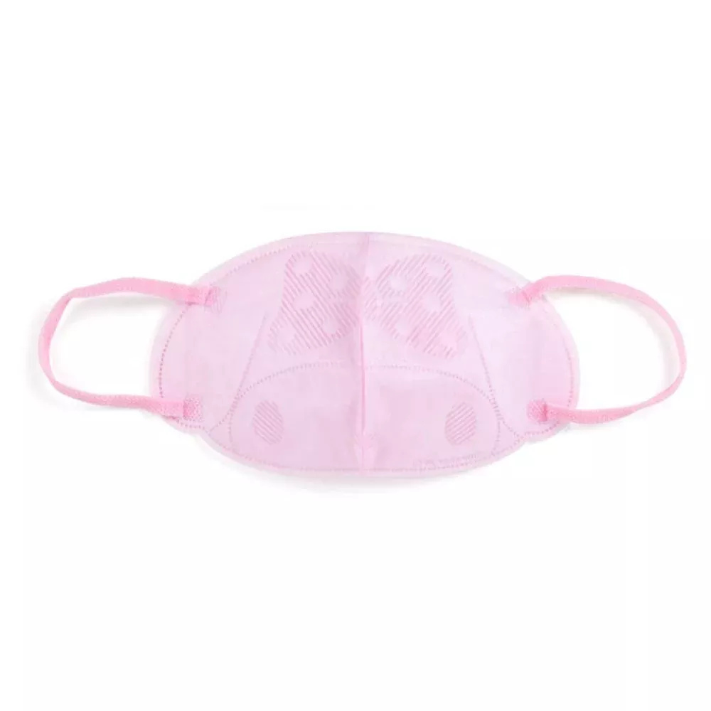 My Melody Face-Shaped Non-Woven Mask (5 Pieces) Pink