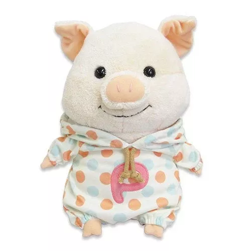 NAITO DESIGN Plush Doll Pu-Ton Polka Dot Hoodie M