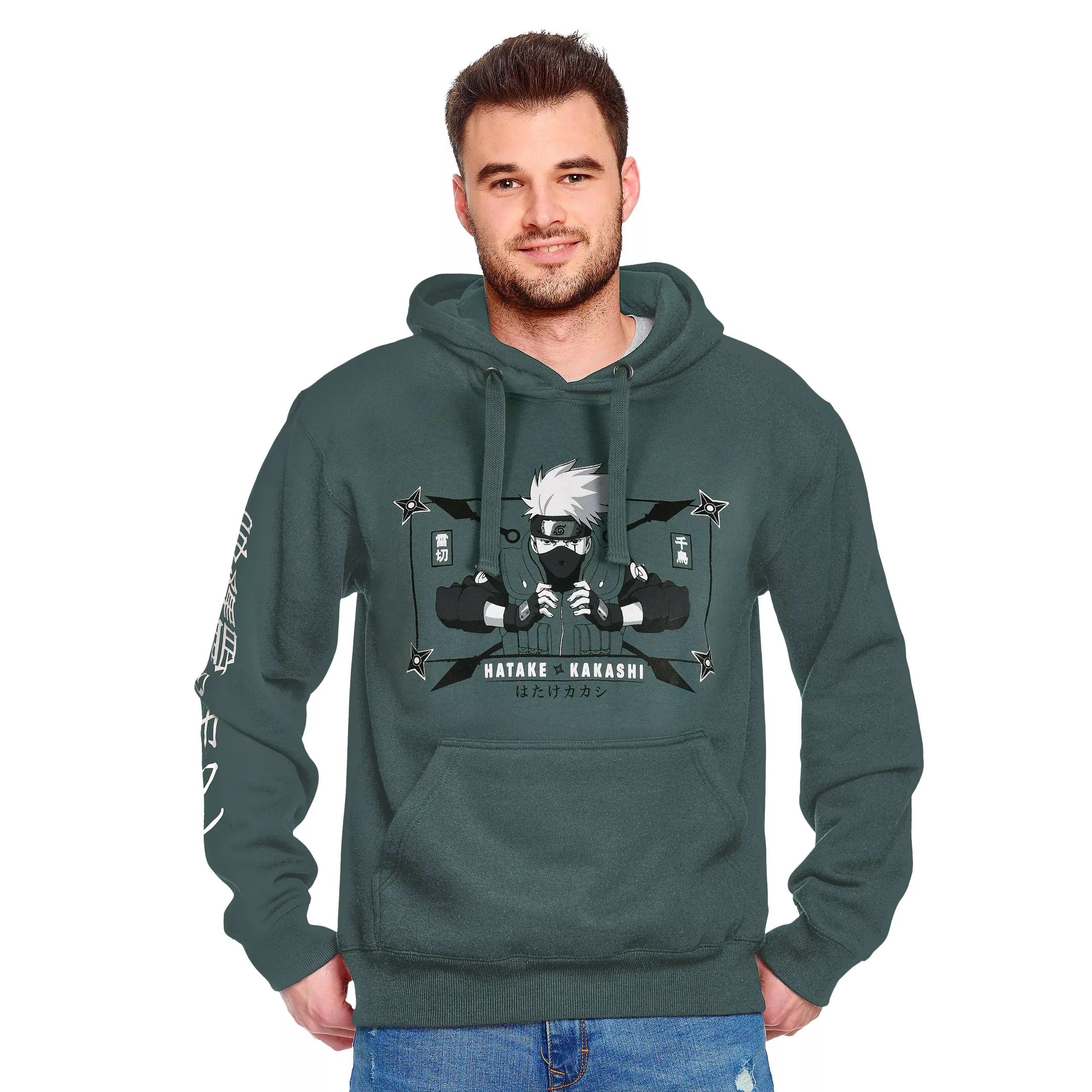 Naruto Shippuden - Hatake Kakashi Hoodie Green
