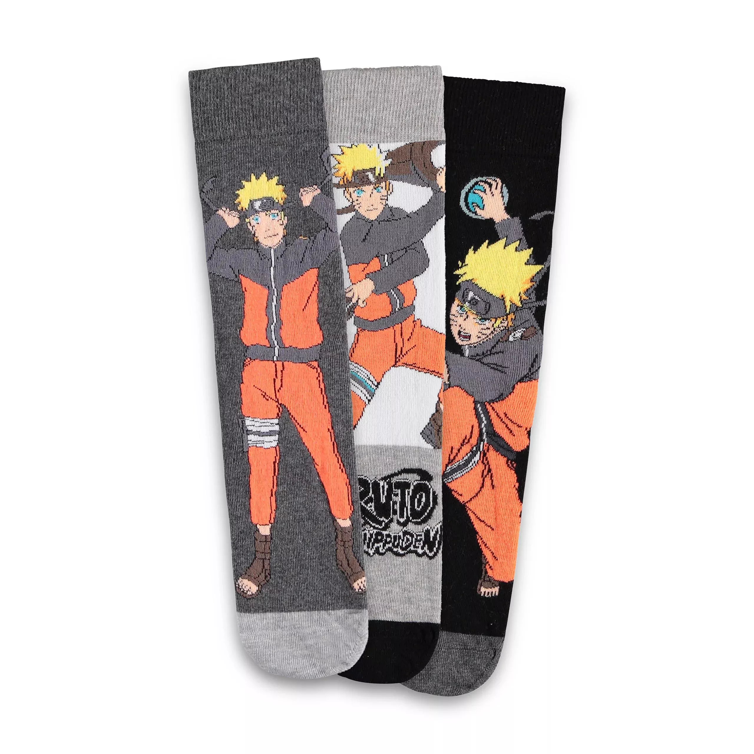 Naruto Shippuden - Posing Socks 3-piece set