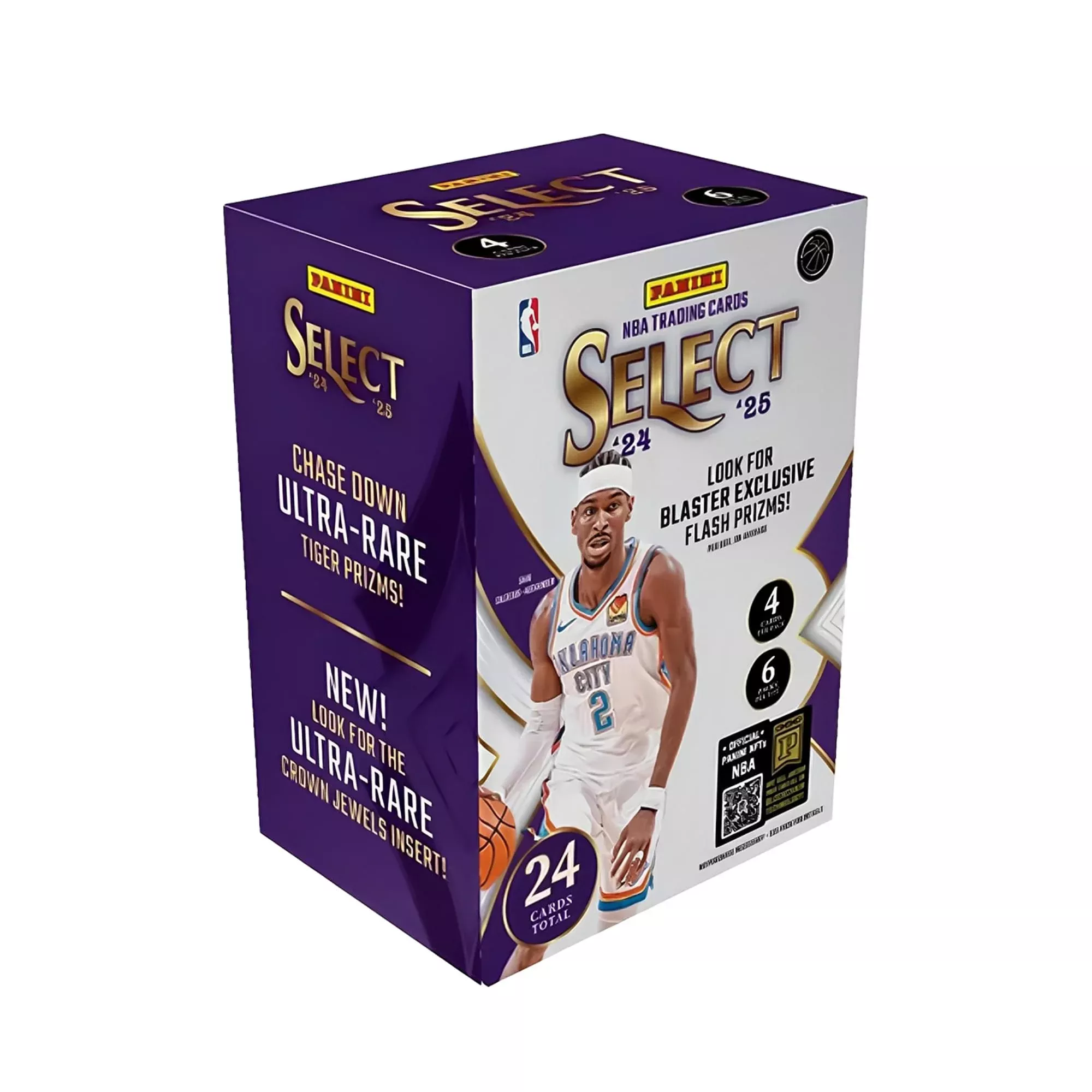 NBA 2024/25 Panini Select Basketball Blaster Box | 6 Packs