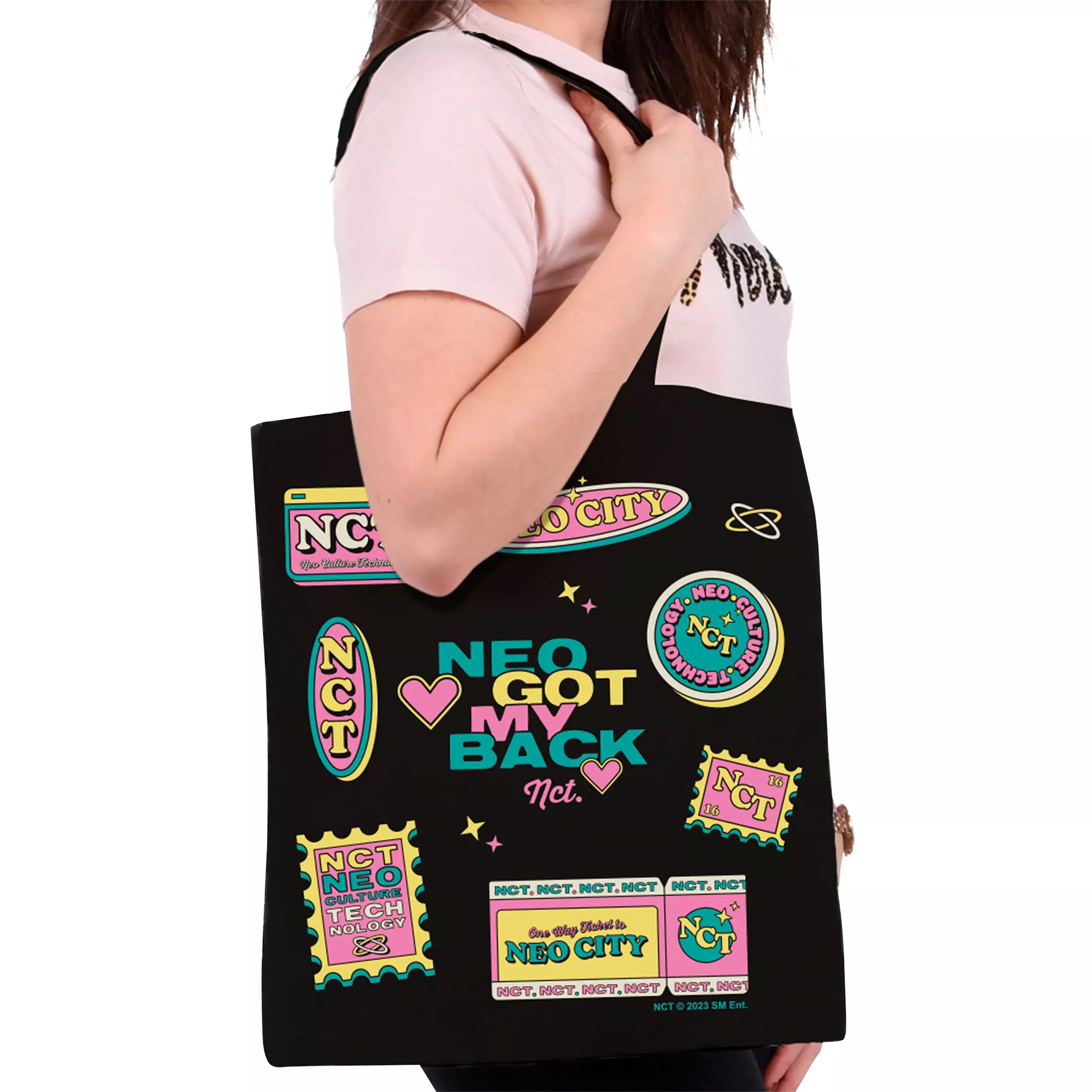 NCT - Stickers Tote Bag