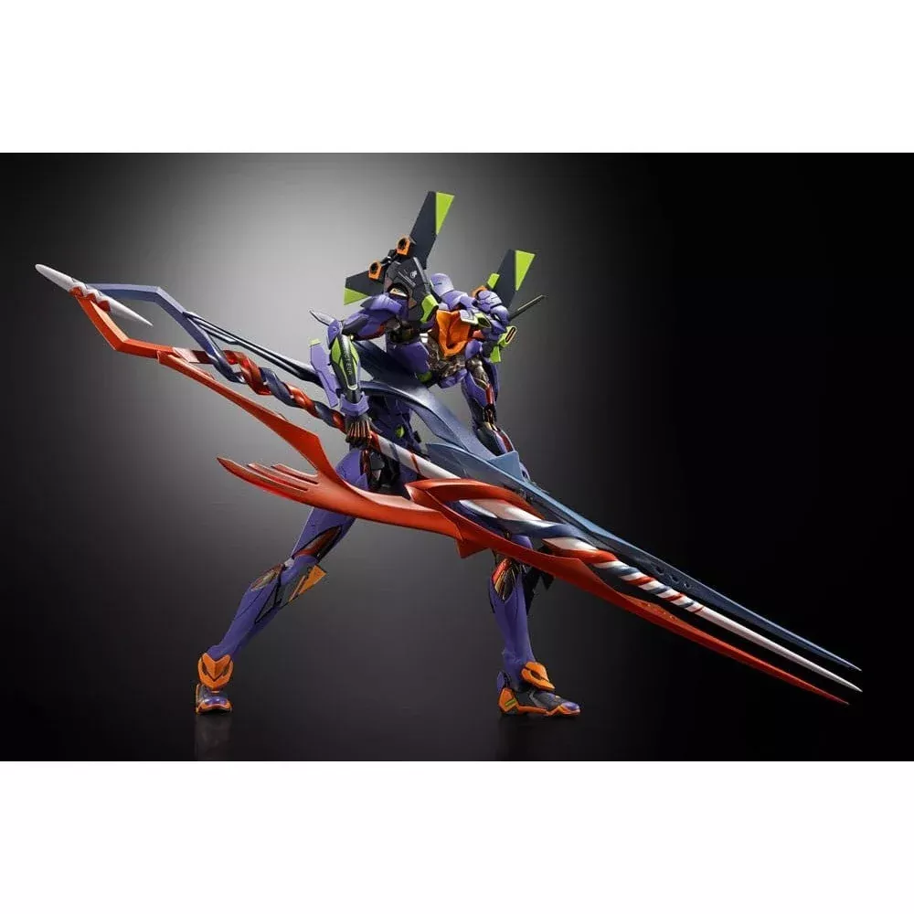 Neon Genesis Evangelion Metal Build Action Figure Eva Test Type-01 30th with the Spear of Gaius 22cm