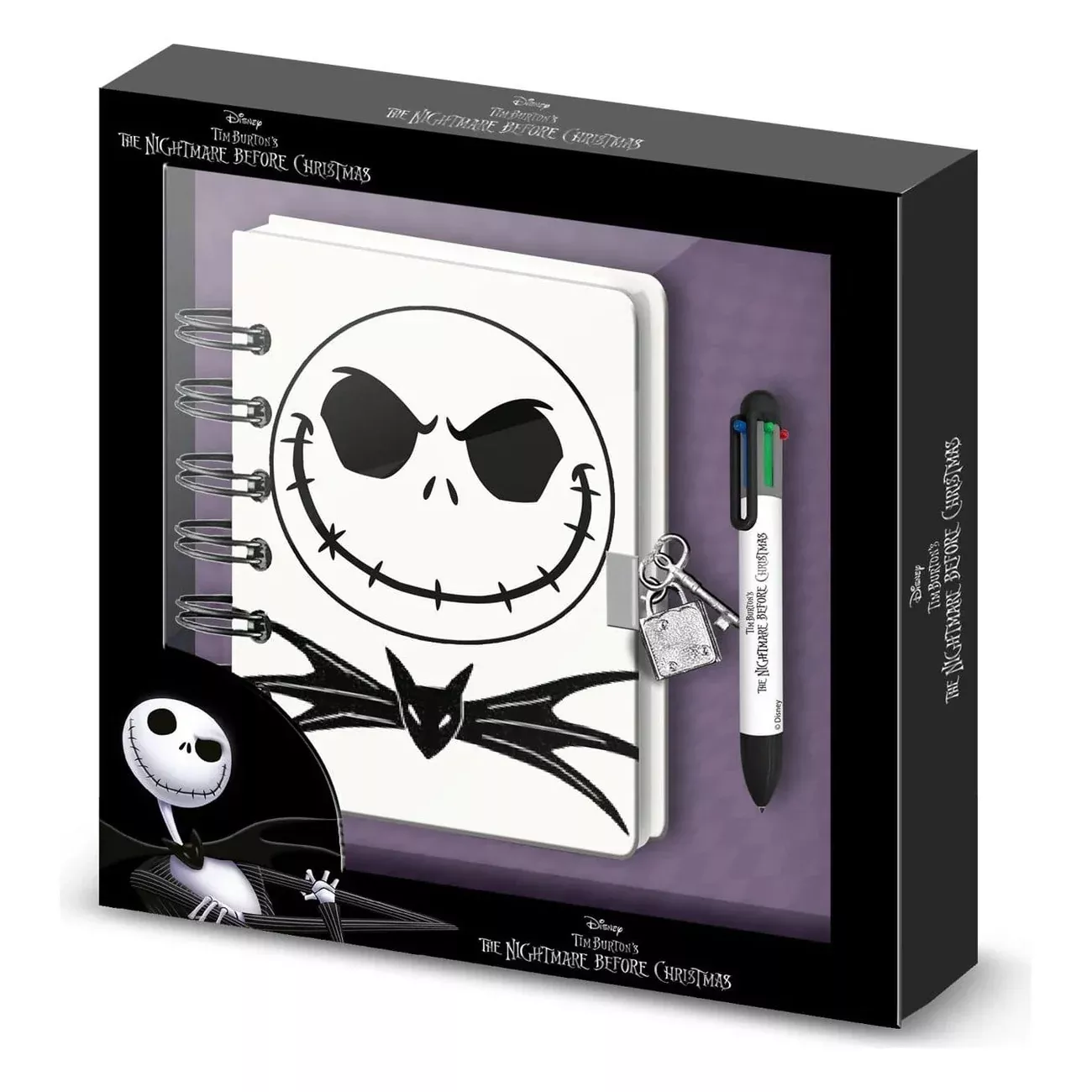 Nightmare Before Christmas notebook with pen gift set Jack