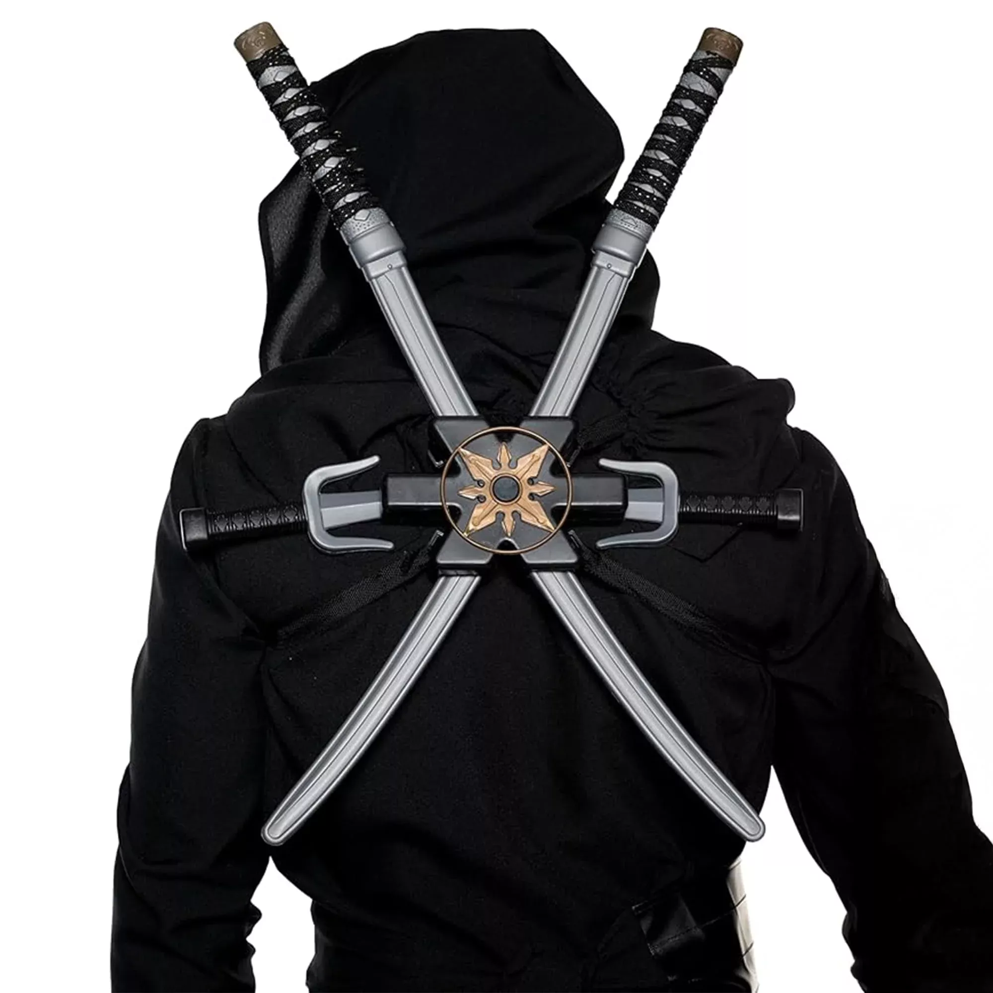 Ninja Sword, Sai & Star Adult Costume Backpack