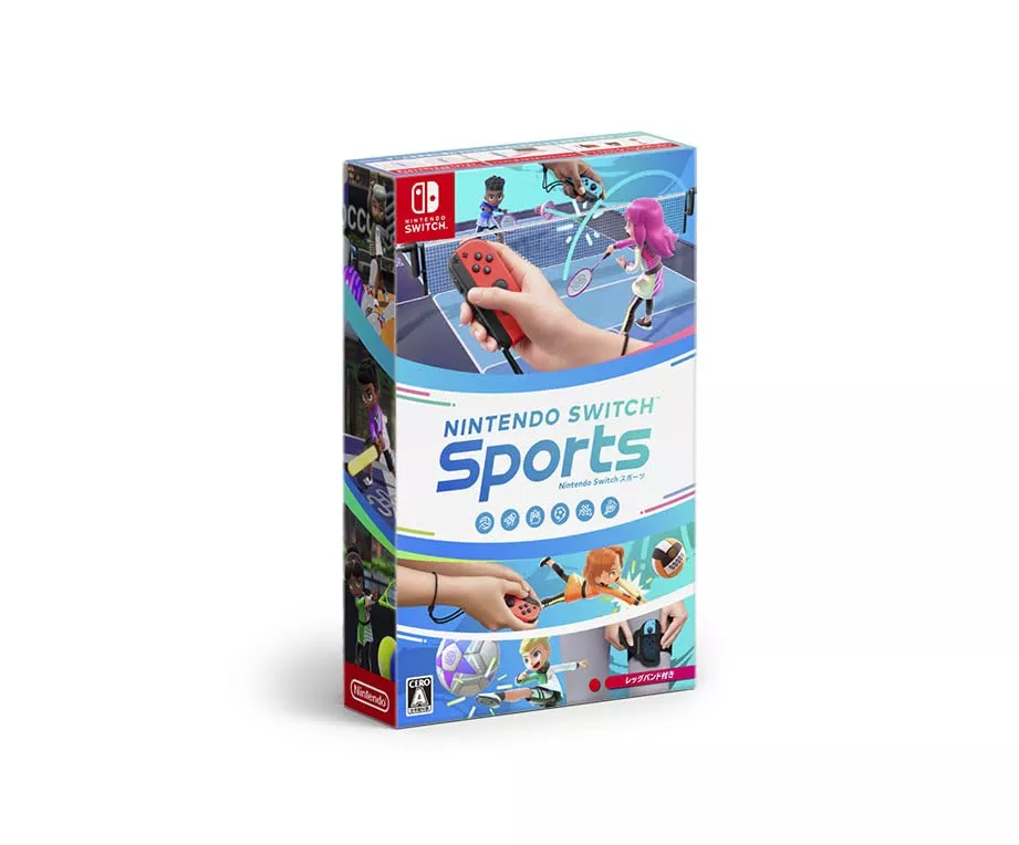 NINTENDO Switch Sports Japanese Package Ver. Multi-Language W/Leg Band