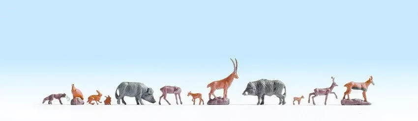 Noch 15745 HO Forest Animals (12 different)