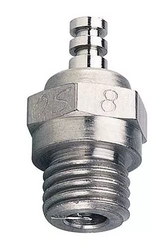 O.S. #8 Glow Plug Long Medium Air/Car