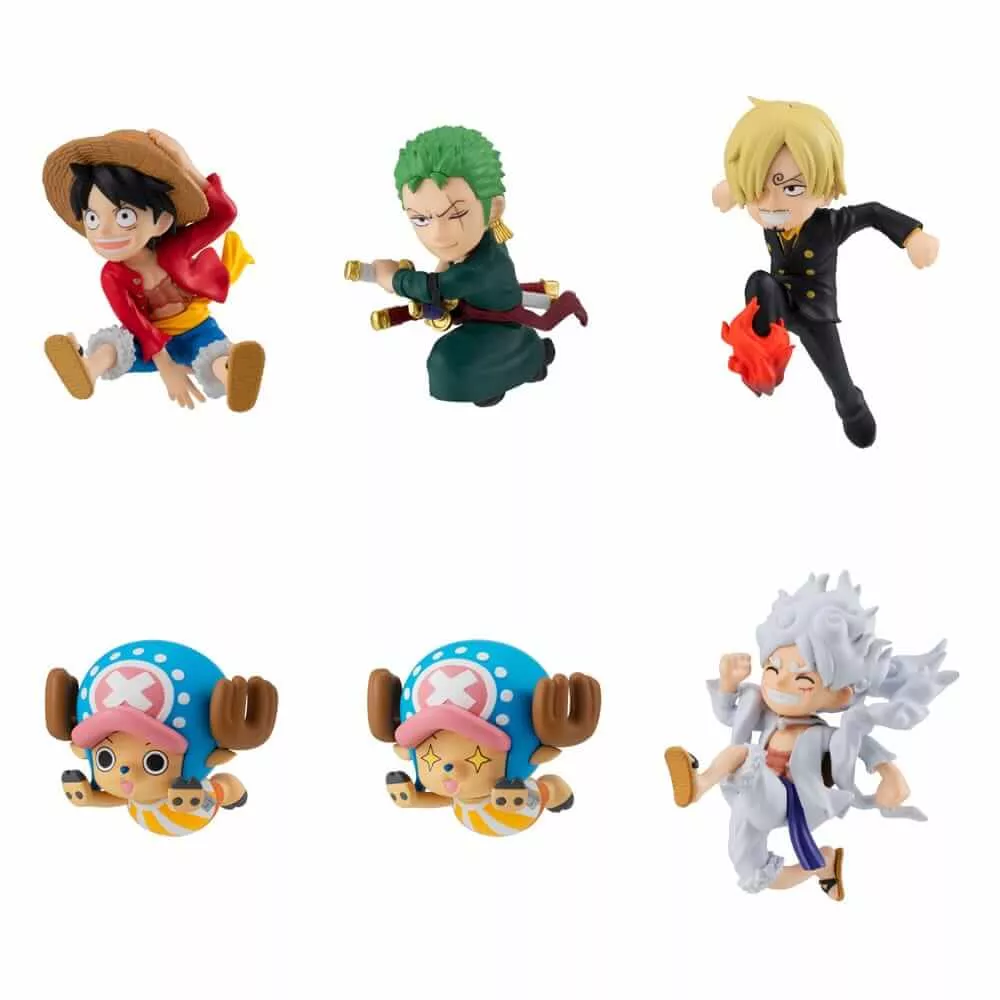 One Piece Tobimasu Trading Figure 5cm Blind Box Assortment (6)