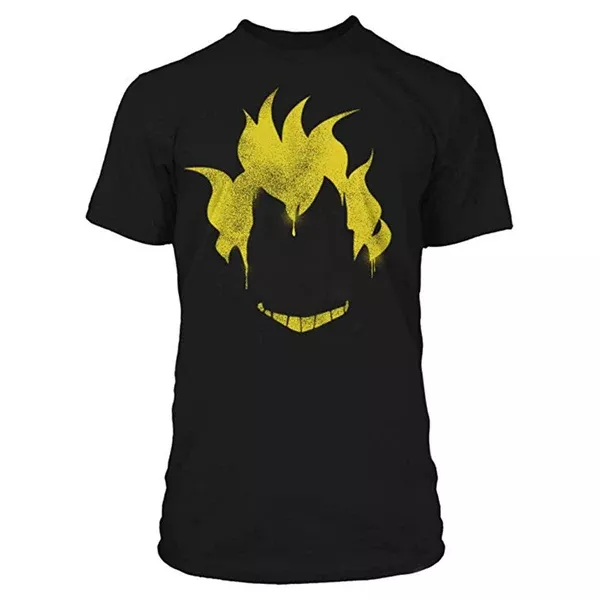 Overwatch Junkrat Spray Black Tee Shirt