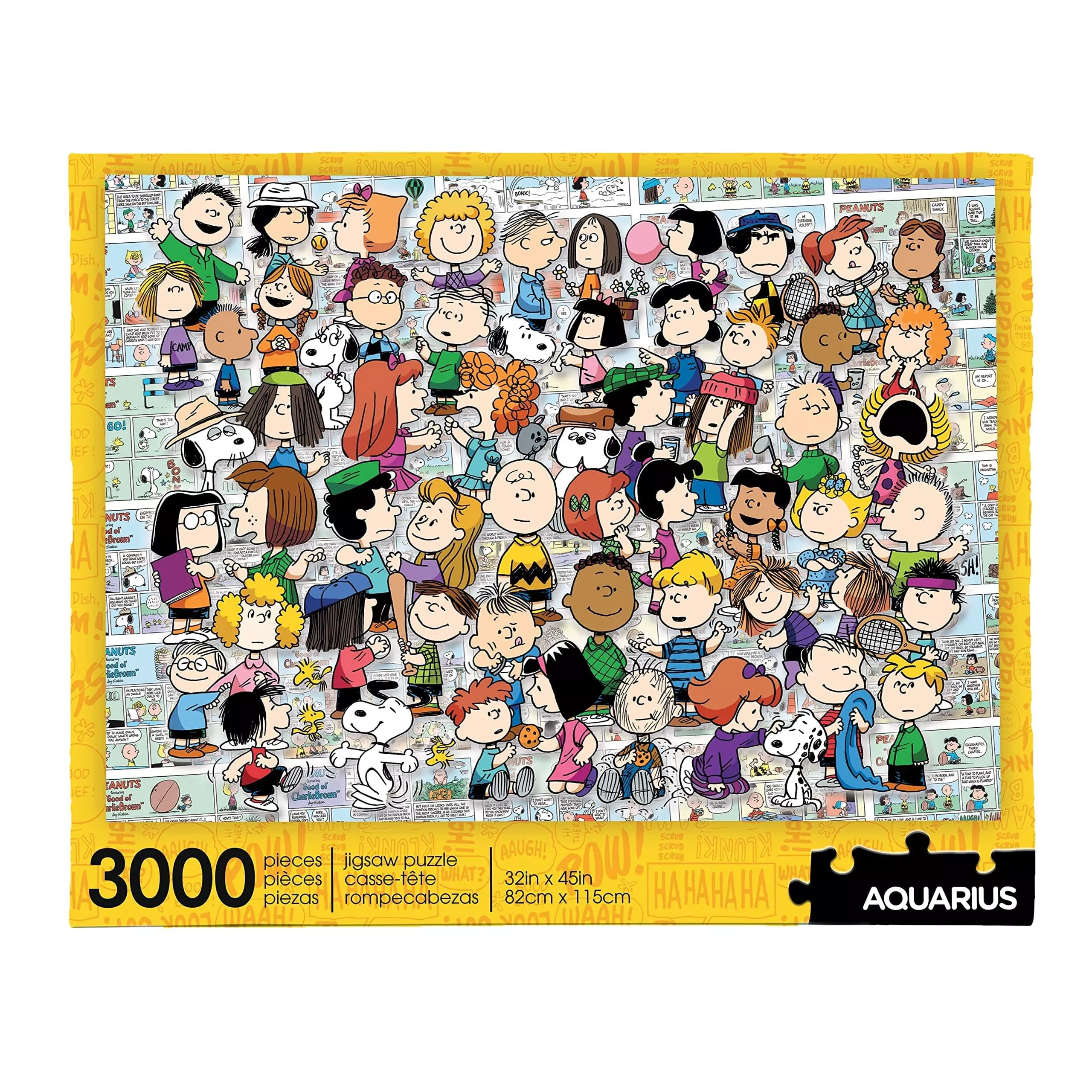 Peanuts Cast 3000 Piece Jigsaw Puzzle