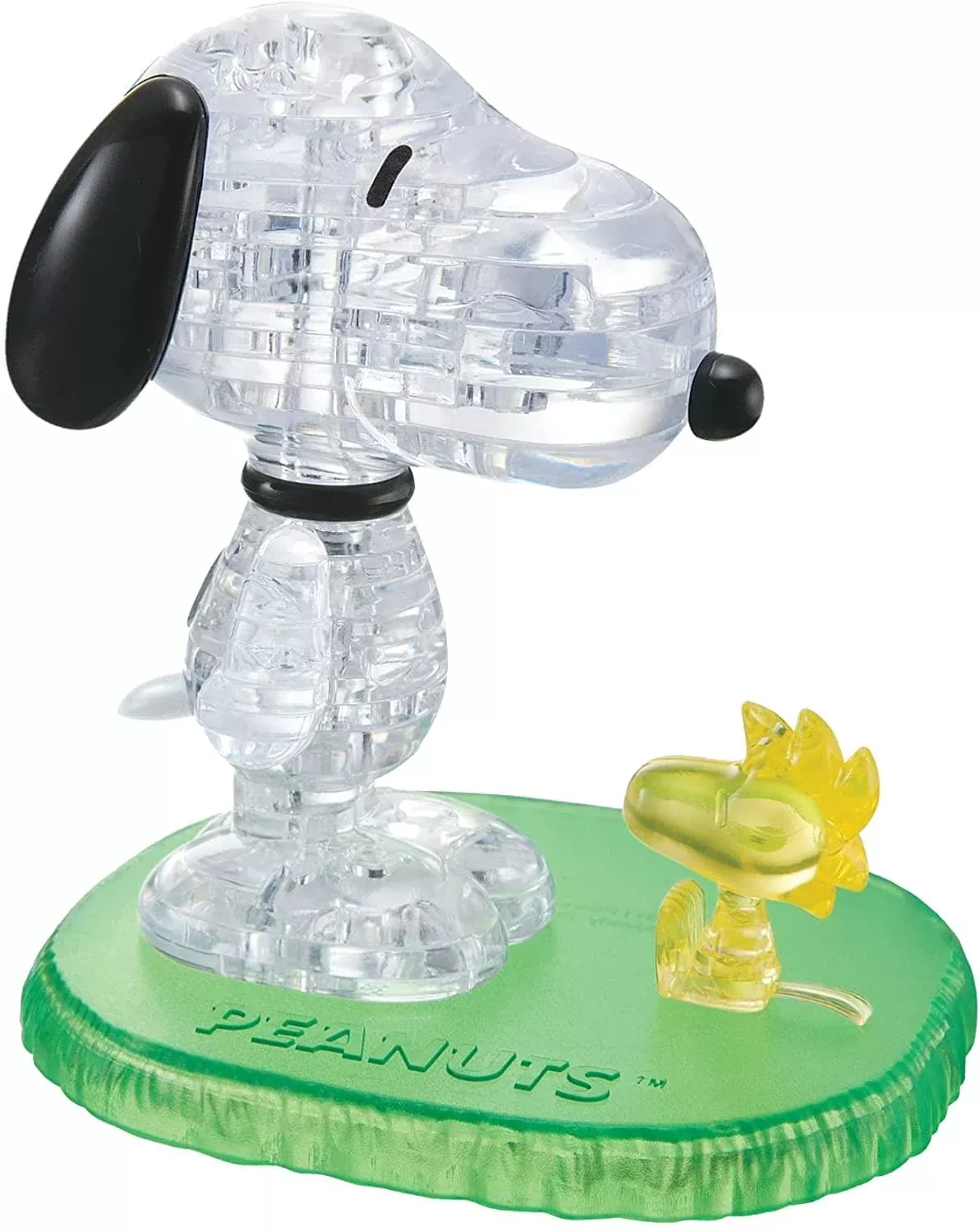 Peanuts Snoopy & Woodstock 42 Piece 3D Crystal Jigsaw Puzzle