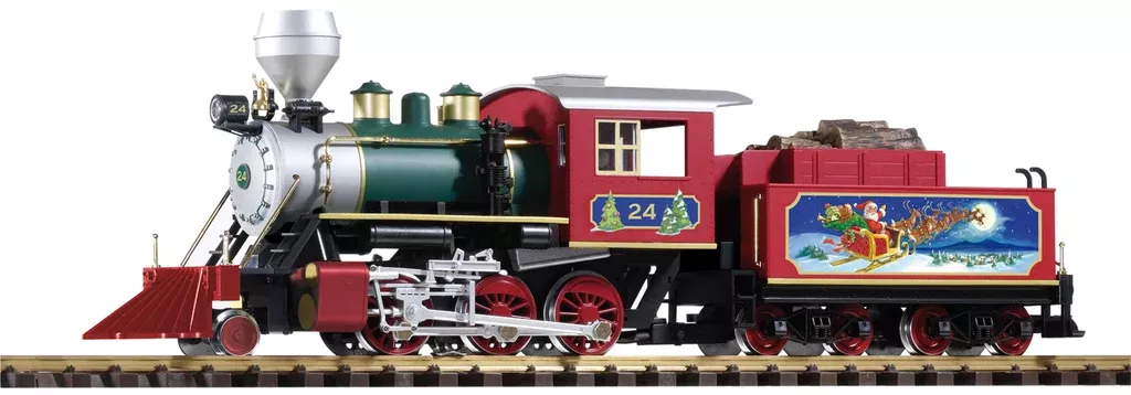 Piko 38230 G Scale North Pole Express Mogul Loco Sound