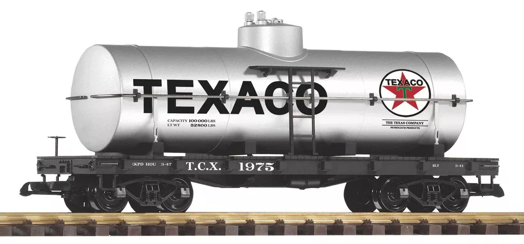 PIKO 38781 G Scale Texaco Tank Car 1975