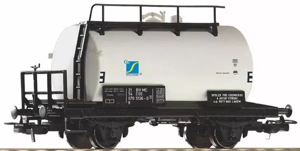Piko 58793 HO Scale 1/87 2-Axle Tank Car Spolchemie CSD IV