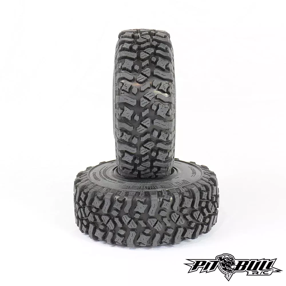 Pit Bull Tires 9025AK 1.7" Rocker Super Scale Tire Alien Kompound w/ Foam