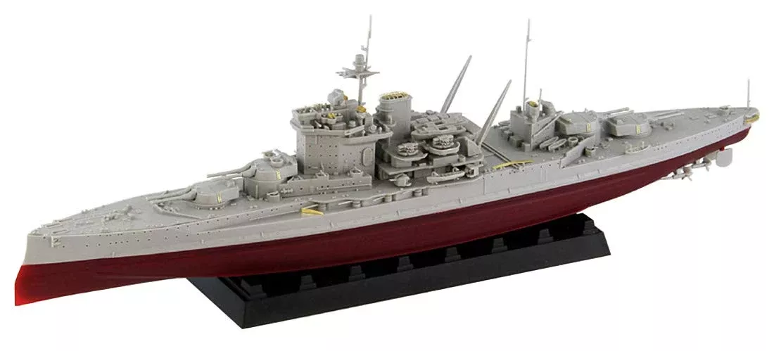 PIT-ROAD 1/700 Royal Navy Battleship Hms Warspite 1942 Plastic Model