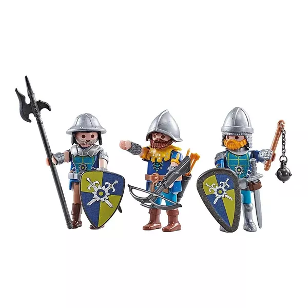Playmobil Add-On Three Knights Of Novelmore Building Set 9836