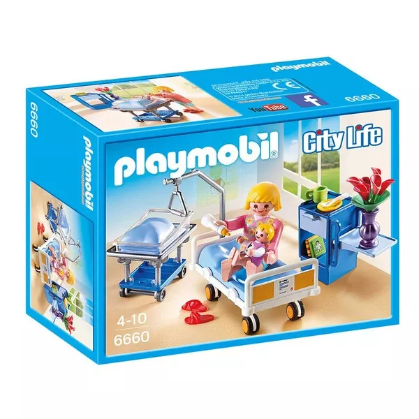 Playmobil City Life Maternity Room Building Set 6660