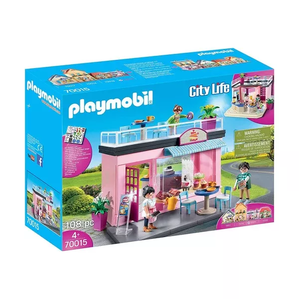 Playmobil City Life My Cafe Building Set 70015