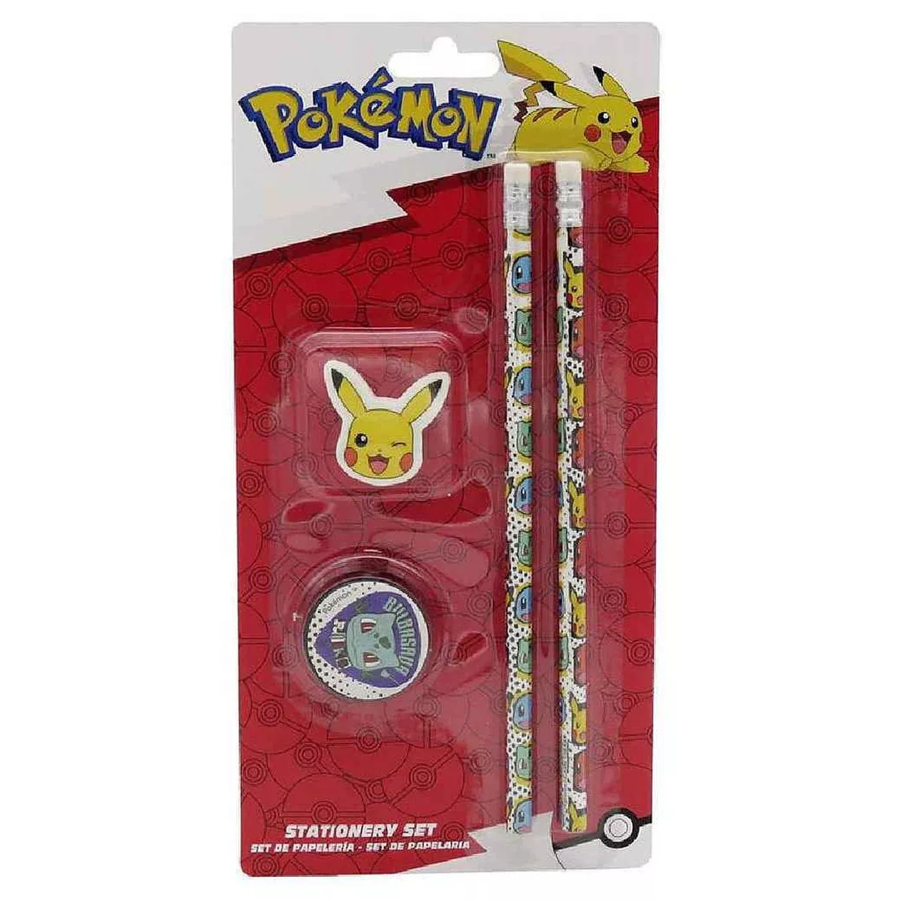 Pokémon 4-Piece Stationery Set